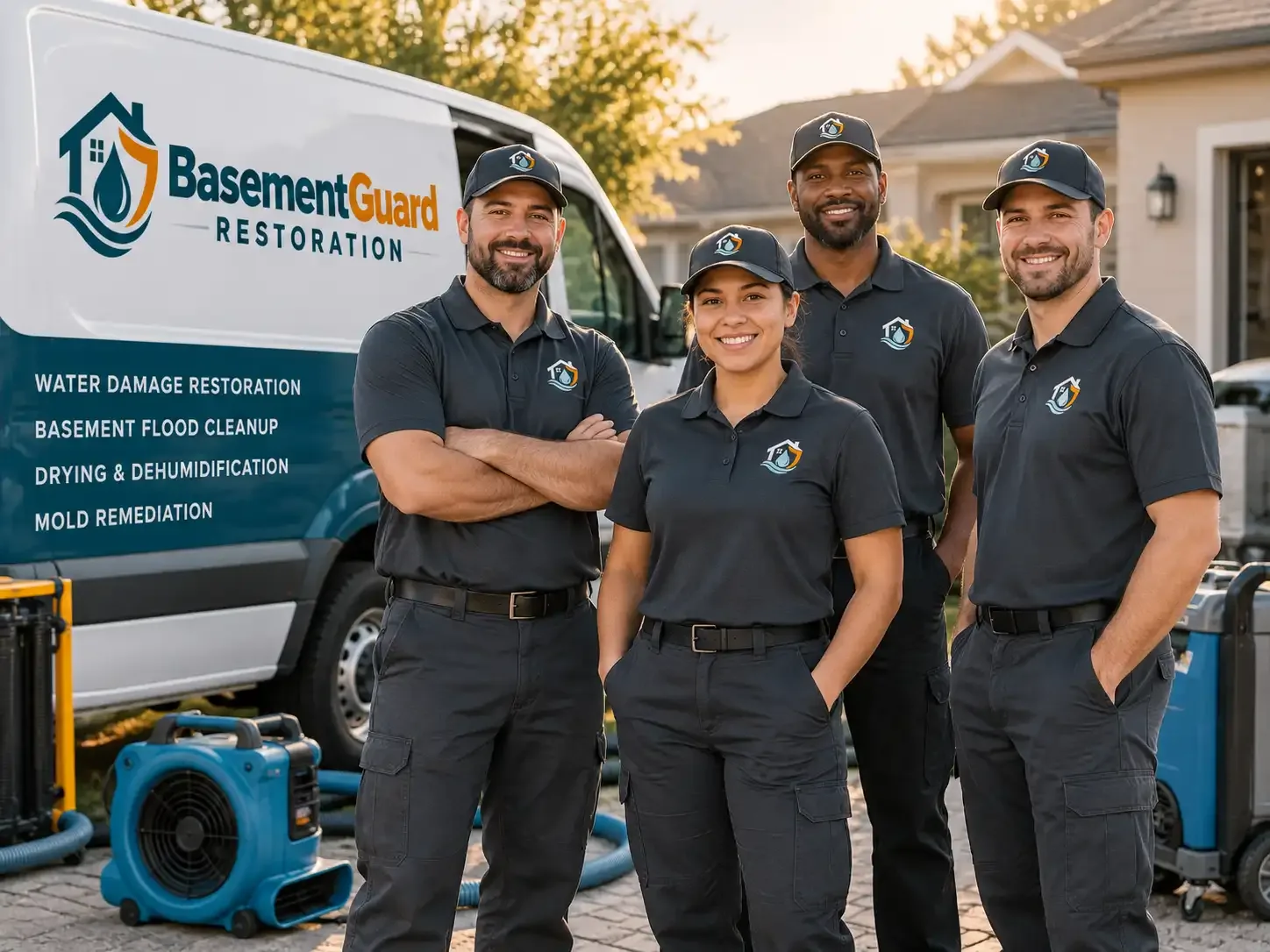 Basement Water Damage Restoration company in Berryton, KS